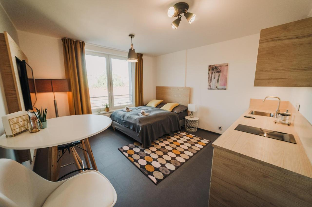 Beautiful New Studio, 400M From The Square Apartment Пилзен Екстериор снимка
